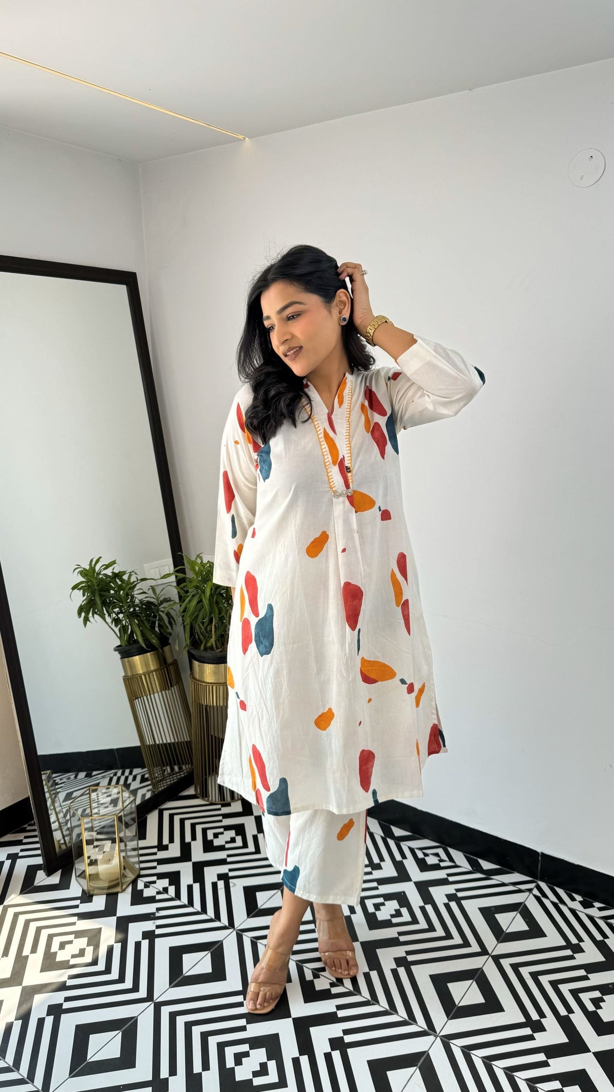 Dalmatian-Cotton-Cord-Set