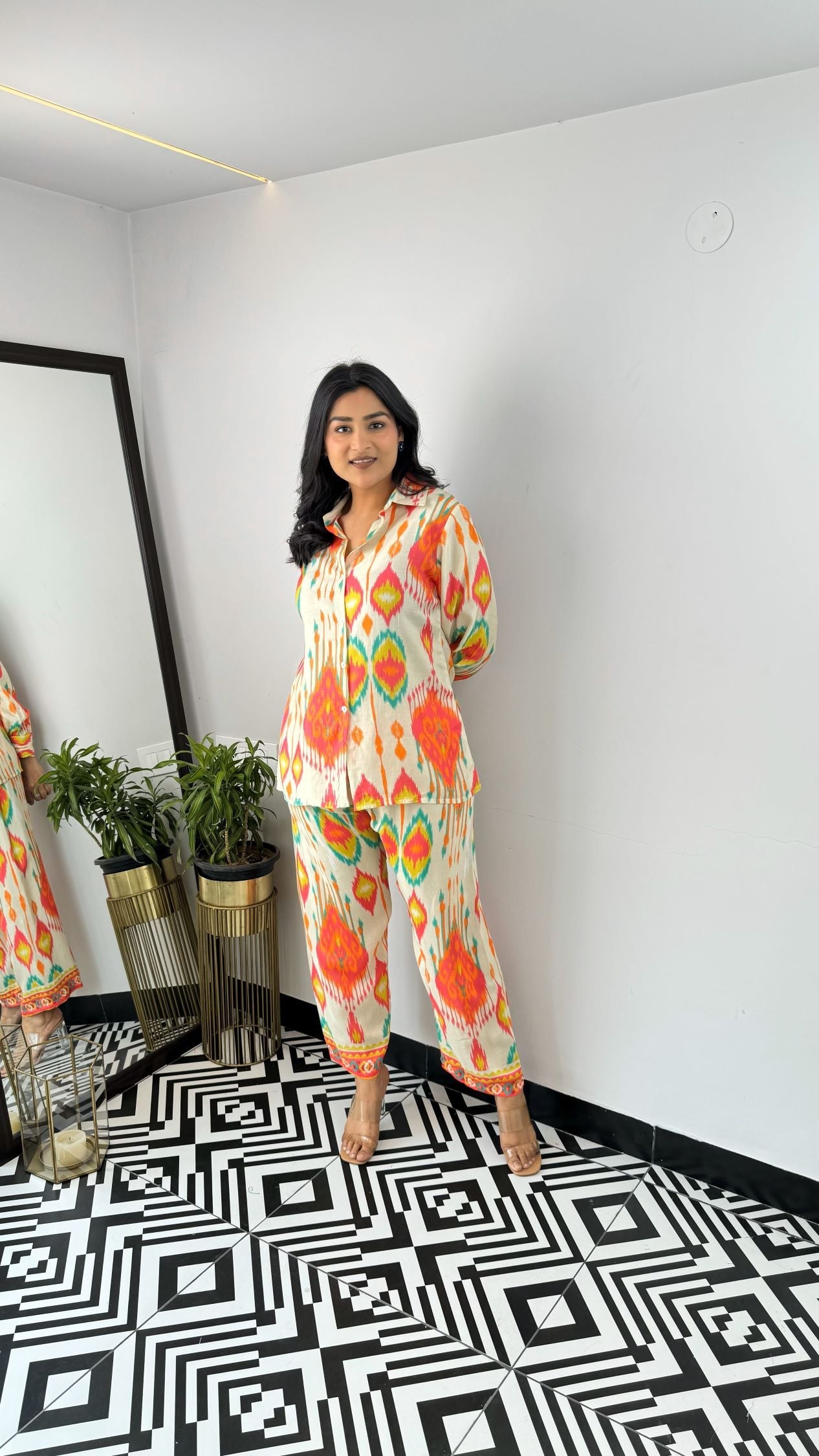 Frida Orange Cord Set