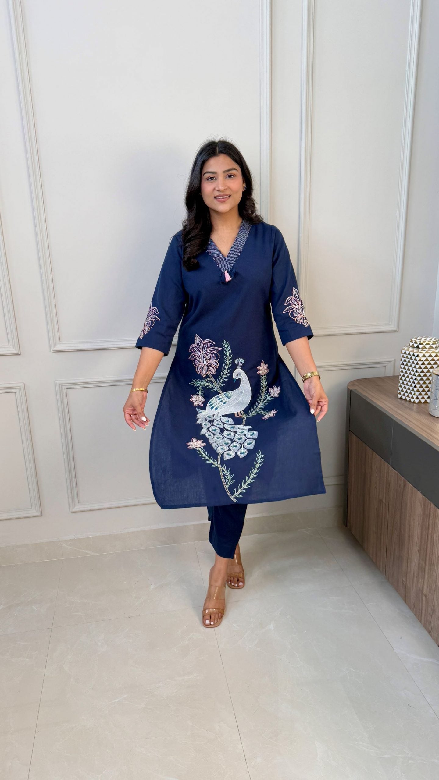 Mayur Blue Kurta Pants
